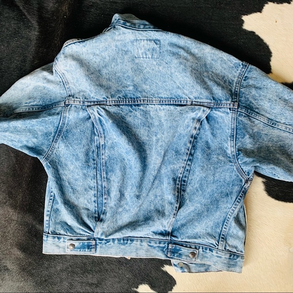 🦋Vintage🦋 80s Jean Jacket - Picture 5 of 5